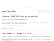 Tablet Screenshot of murattopcu.net